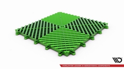 Maxton Design Plastová dlaždice modulární podlahy - 1ks (33,3 x 33,3 cm) barva Dark Green