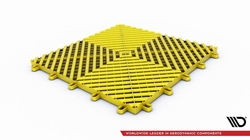 Maxton Design Plastová dlaždice modulární podlahy - 1ks (33,3 x 33,3 cm) barva Yellow