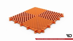 Maxton Design Plastová dlaždice modulární podlahy - 1ks (33,3 x 33,3 cm) barva Orange