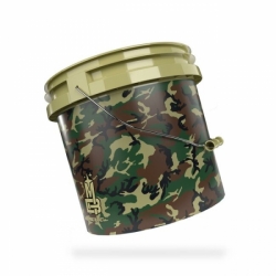 Magic Bucket detailingový kbelík - Camo Green (13 l)
