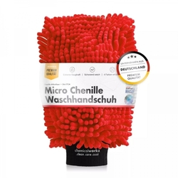 ChemicalWorkz Red Chenille Wash Mitt - Mikrovláknová mycí rukavice